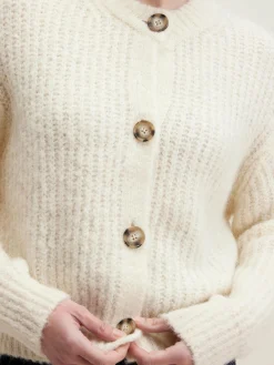 Bekijk Alles|Truien|Bellerose Adyka V-hals Cardigan Whisper