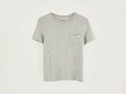 T-Shirt & Polos|Bellerose Aldo Korte Mouwen T-shirt Heather grey