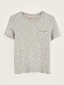 T-Shirt & Polos|Bellerose Aldo Korte Mouwen T-shirt Heather grey