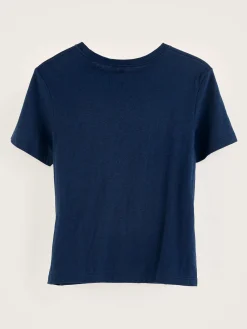 T-Shirt & Polos|Bellerose Aldo Korte Mouwen T-shirt Blue nights