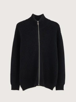 Bekijk Alles|Truien|Bellerose Allip Trui Met Rits Navy