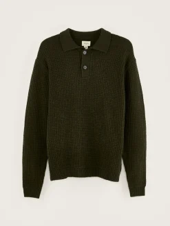 Bekijk Alles|Truien|Bellerose Allos Polo-style Trui Olive