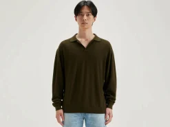 Bekijk Alles|Truien|Bellerose Alot Polo-style Trui Olive