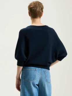 Bekijk Alles|Truien|Bellerose Anglet Ronde-hals Trui Navy
