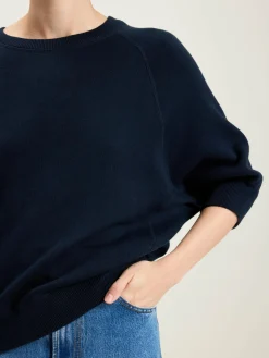 Bekijk Alles|Truien|Bellerose Anglet Ronde-hals Trui Navy