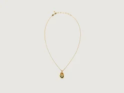 Juwelen|Anni Lu Golden Pebble Halsketting