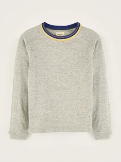 T-Shirt & Polos|Bellerose Arkas Lange Mouwen T-shirt Heather grey