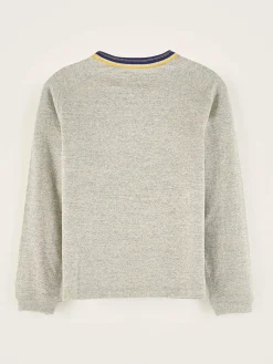 T-Shirt & Polos|Bellerose Arkas Lange Mouwen T-shirt Heather grey