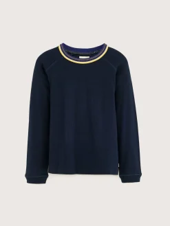 T-Shirt & Polos|Bellerose Arkas Lange Mouwen T-shirt Navy