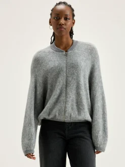 Bekijk Alles|Truien|Bellerose Asedi Cardigan Met Rits Heather grey