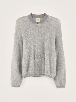 Bekijk Alles|Truien|Bellerose Asedi Cardigan Met Rits Heather grey