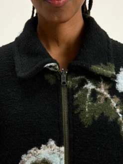 Bekijk Alles|Sweatshirts|Bellerose Asher Bomber-stijl Sweatshirt