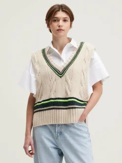 Bekijk Alles|Truien|Bellerose Asno Mouwloze Trui