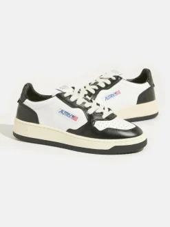 Bekijk Alles|Sneakers|Autry Medalist Low Bicolor Voor Vrouwen