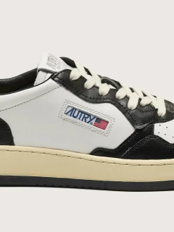 Bekijk Alles|Sneakers|Autry Medalist Low Bicolor Voor Mannen