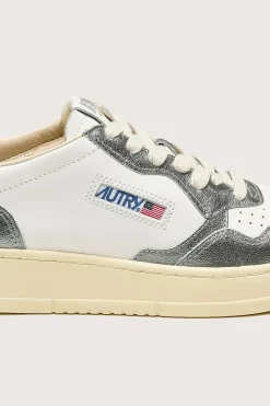 Bekijk Alles|Sneakers|Autry Medalist Low Bicolor Voor Vrouwen