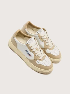 Bekijk Alles|Sneakers|Autry Medalist Low Bicolor Voor Vrouwen