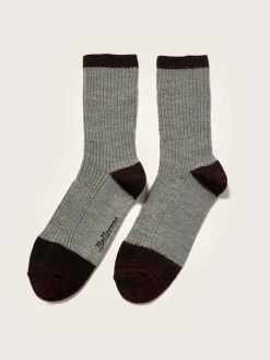 Bekijk Alles|Sokken|Bellerose Baudy Sokken Burgundy / Rain