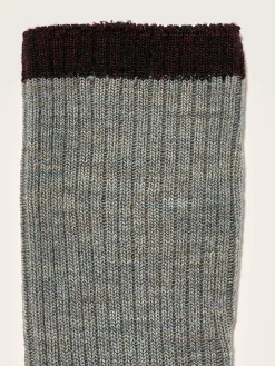 Bekijk Alles|Sokken|Bellerose Baudy Sokken Burgundy / Rain