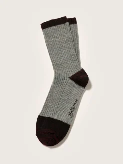 Bekijk Alles|Sokken|Bellerose Baudy Sokken Burgundy / Rain