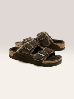 Bekijk Alles|Sandalen|Birkenstock Arizona Omgekeerd Lam Voor Vrouwen