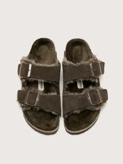 Bekijk Alles|Sandalen|Birkenstock Arizona Omgekeerd Lam Voor Vrouwen