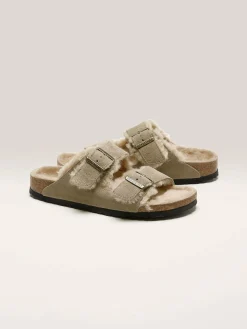 Bekijk Alles|Sandalen|Birkenstock Arizona Omgekeerd Lam Voor Vrouwen