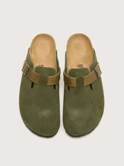 Bekijk Alles|Sandalen|Birkenstock Boston Gemengd Leder Voor Mannen