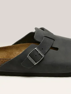 Bekijk Alles|Sandalen|Birkenstock Boston Geolied Leder Voor Mannen