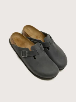 Bekijk Alles|Sandalen|Birkenstock Boston Geolied Leder Voor Mannen