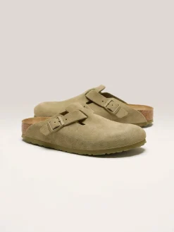 Bekijk Alles|Sandalen|Birkenstock Boston Suede Leder Voor Vrouwen