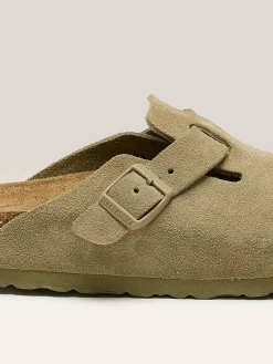 Bekijk Alles|Sandalen|Birkenstock Boston Suede Leder Voor Vrouwen