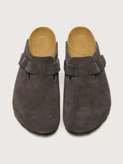 Bekijk Alles|Sandalen|Birkenstock Boston Suede Leder Voor Mannen