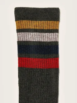 Sokken|Bellerose Bopek Kniehoge Sokken Dark grey