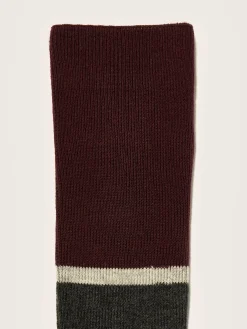 Sokken|Bellerose Boppi Kniekousen Dark grey / Lychee