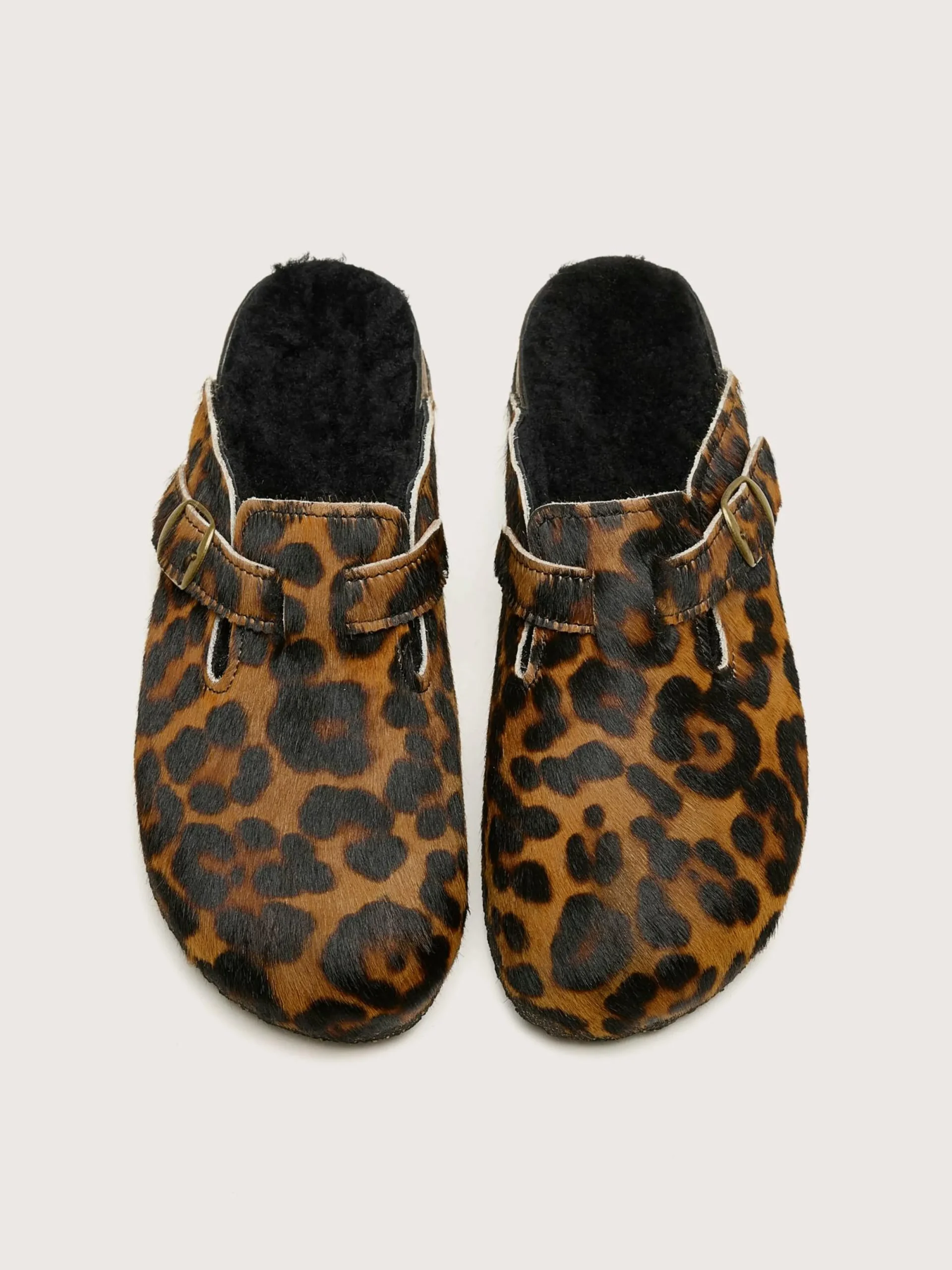 Bekijk Alles|Mules & Klompen|Bosabo Zwarte Luipaard Klompen