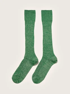 Bekijk Alles|Sokken|Bellerose Bosita Kniekousen Chlorophile