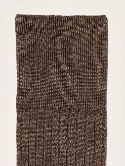 Bekijk Alles|Sokken|Bellerose Bosita Kniekousen Chestnut