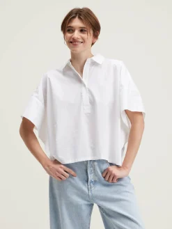 Blouses & Hemden|Bellerose Cairn Mouwloos Hemd White