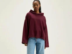 Bekijk Alles|Sweatshirts|Bellerose Cate Hoodie Wine