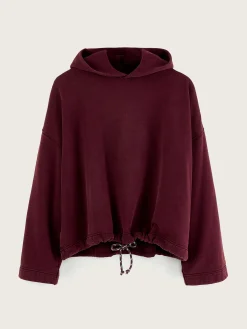 Bekijk Alles|Sweatshirts|Bellerose Cate Hoodie Wine