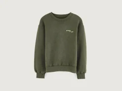 Sweatshirts|Bellerose Chami Ronde Hals Sweatshirt Moss