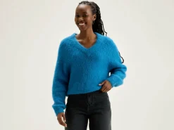 Truien|Bellerose Daruz Cropped Trui Ocean