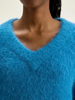 Truien|Bellerose Daruz Cropped Trui Ocean