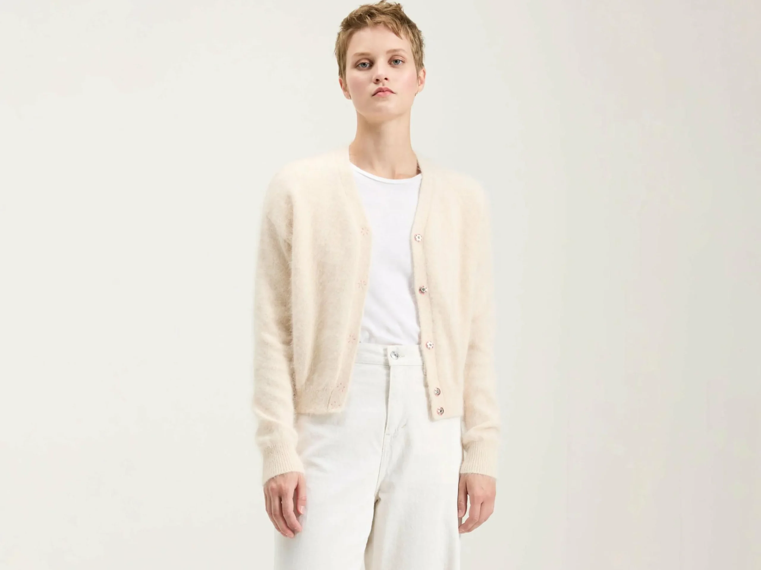 Truien|Bellerose Datam Angora-mix Cardigan