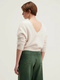 Bekijk Alles|Truien|Bellerose Datev Angora-mix Trui Parchemin