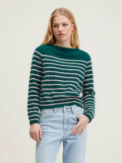 Bekijk Alles|Truien|Bellerose Dato Angora-mix Trui Gardenia / Pot pourri