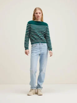 Bekijk Alles|Truien|Bellerose Dato Angora-mix Trui Gardenia / Pot pourri