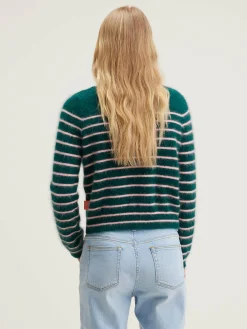 Bekijk Alles|Truien|Bellerose Dato Angora-mix Trui Gardenia / Pot pourri