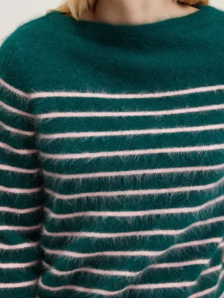 Bekijk Alles|Truien|Bellerose Dato Angora-mix Trui Gardenia / Pot pourri